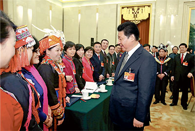 这三年,习近平15次与人大代表共商国是都讲了啥