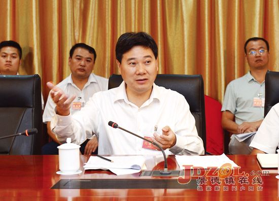 景市党代会分组讨论市委、市纪委工作报告