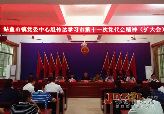 鲇鱼山镇：传达学习市第十一次党代会精神