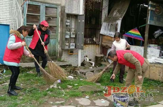 珠山区新厂街道多社区开展城乡环境大整治