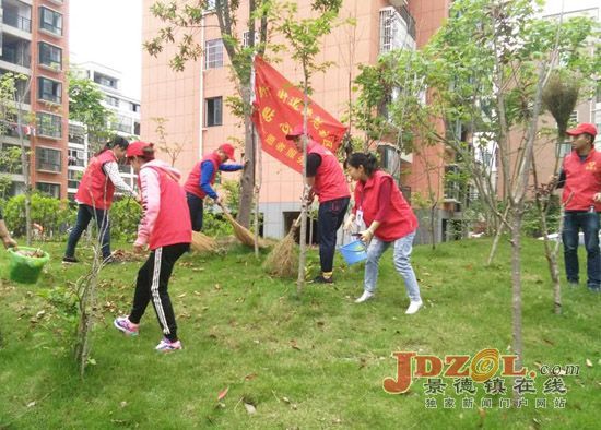 瓷苑社区开展“环境大整治”主题党日活动