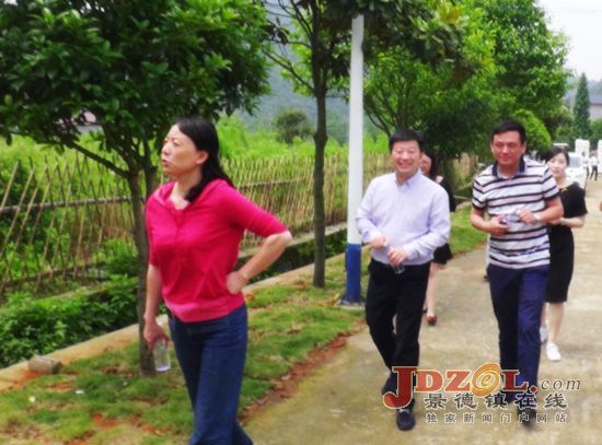 昌江区荷塘乡环境大整治现场会感受新风貌