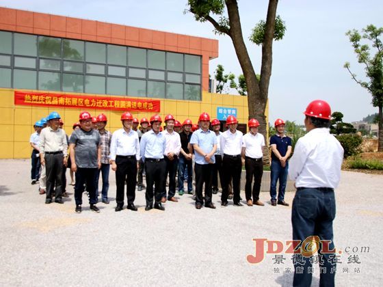 景德镇昌南拓展区地下管廊电力迁改工程成功送电