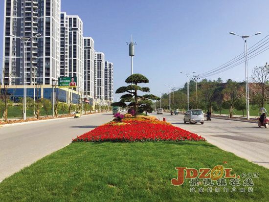 景北大道“旧貌换新颜”
