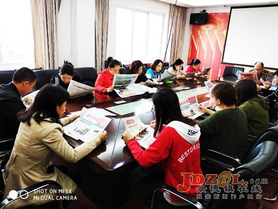 珠山区昌江街道：掀起学习十九大精神热潮