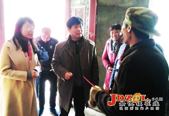 省委台办一行到鲇鱼山镇走访慰问贫困家庭