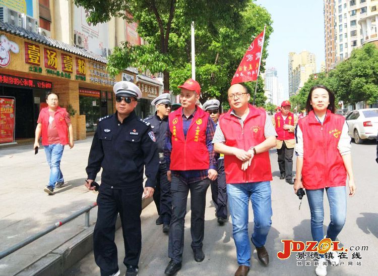 市瓷发局：开展“双创双修”路长巡查活动
