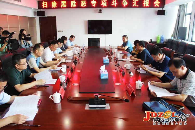 景德镇市领导深入乐平市调研扫黑除恶工作