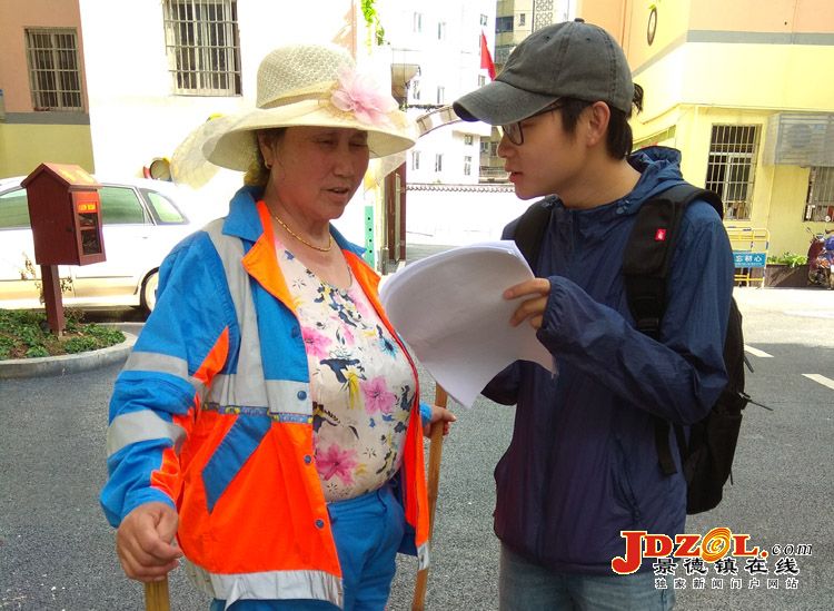[双创双修]茶山路市民谈:文明城市创建活动