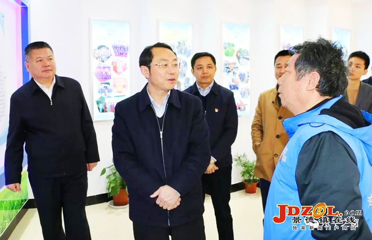 王前虎到乐平调研党建农业及脱贫攻坚工作