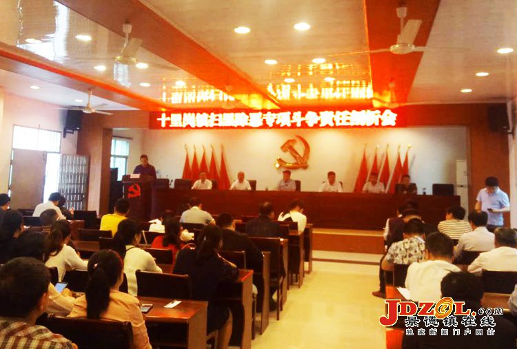 乐平十里岗开展扫黑除恶专项斗争责任剖析