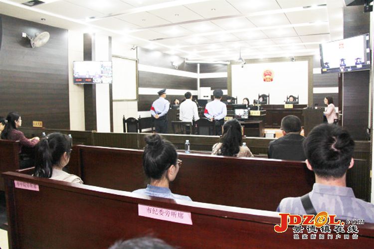 珠山法院开庭审理一起涉